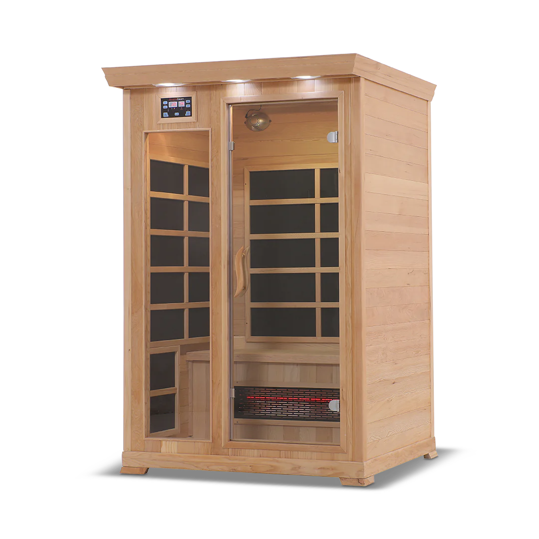 HealthSmart - Hemlock 2-person Infrared Sauna