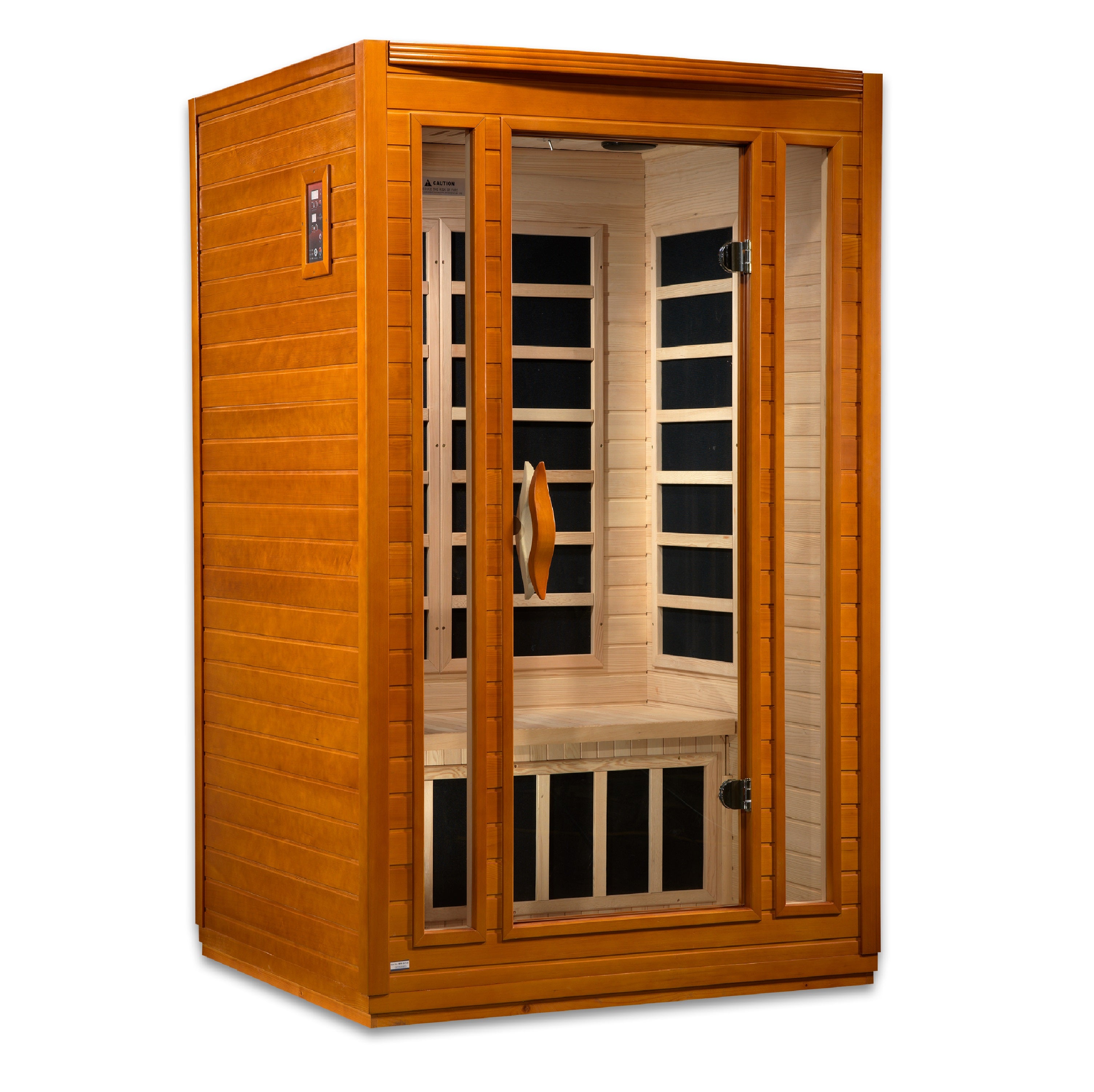 Dynamic San Marino 2-person Low EMF (Under 8MG) FAR Infrared Sauna (Canadian Hemlock)