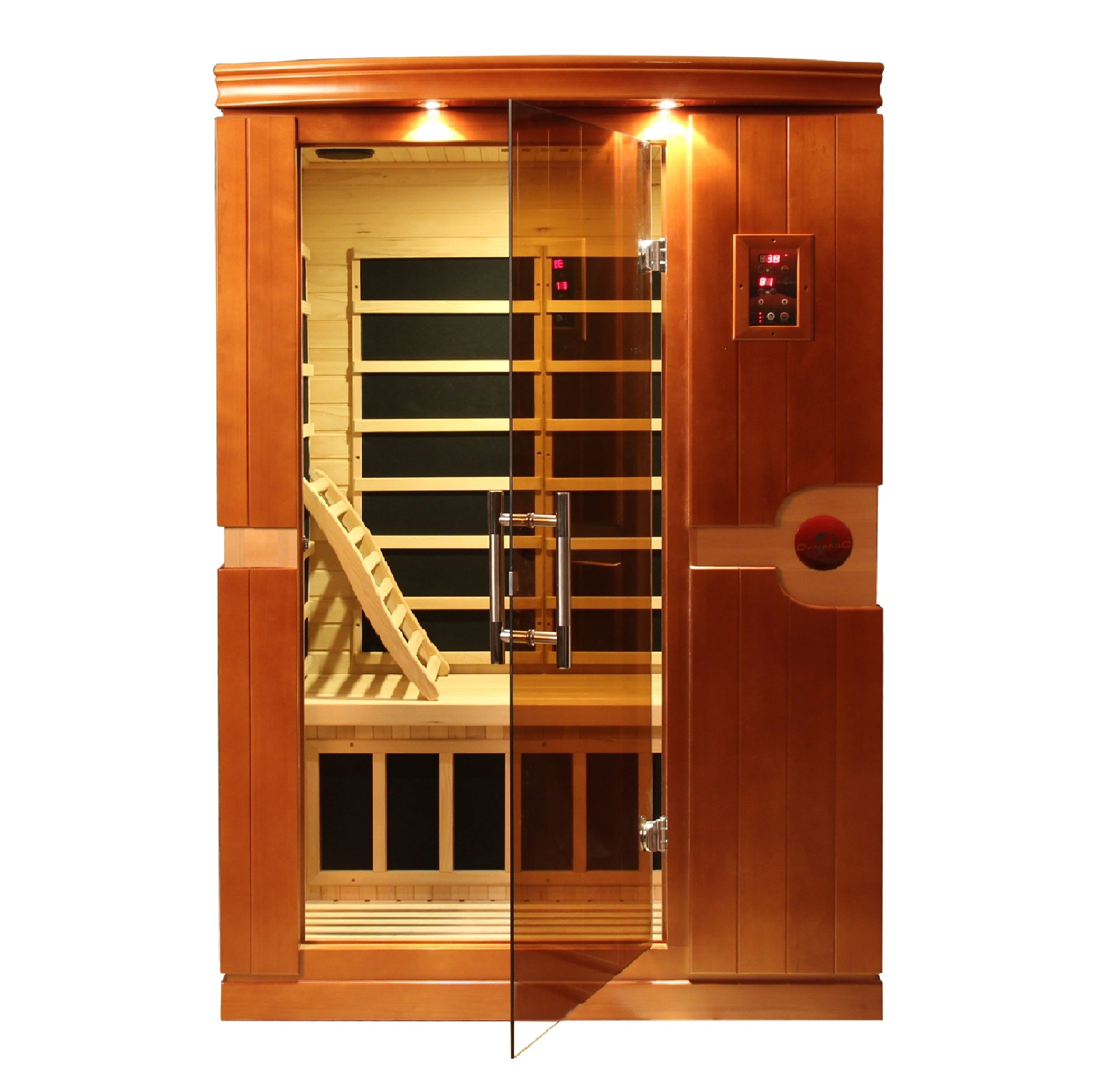 Dynamic Venice 2-person Low EMF (Under 8MG) FAR Infrared Sauna (Canadian Hemlock)