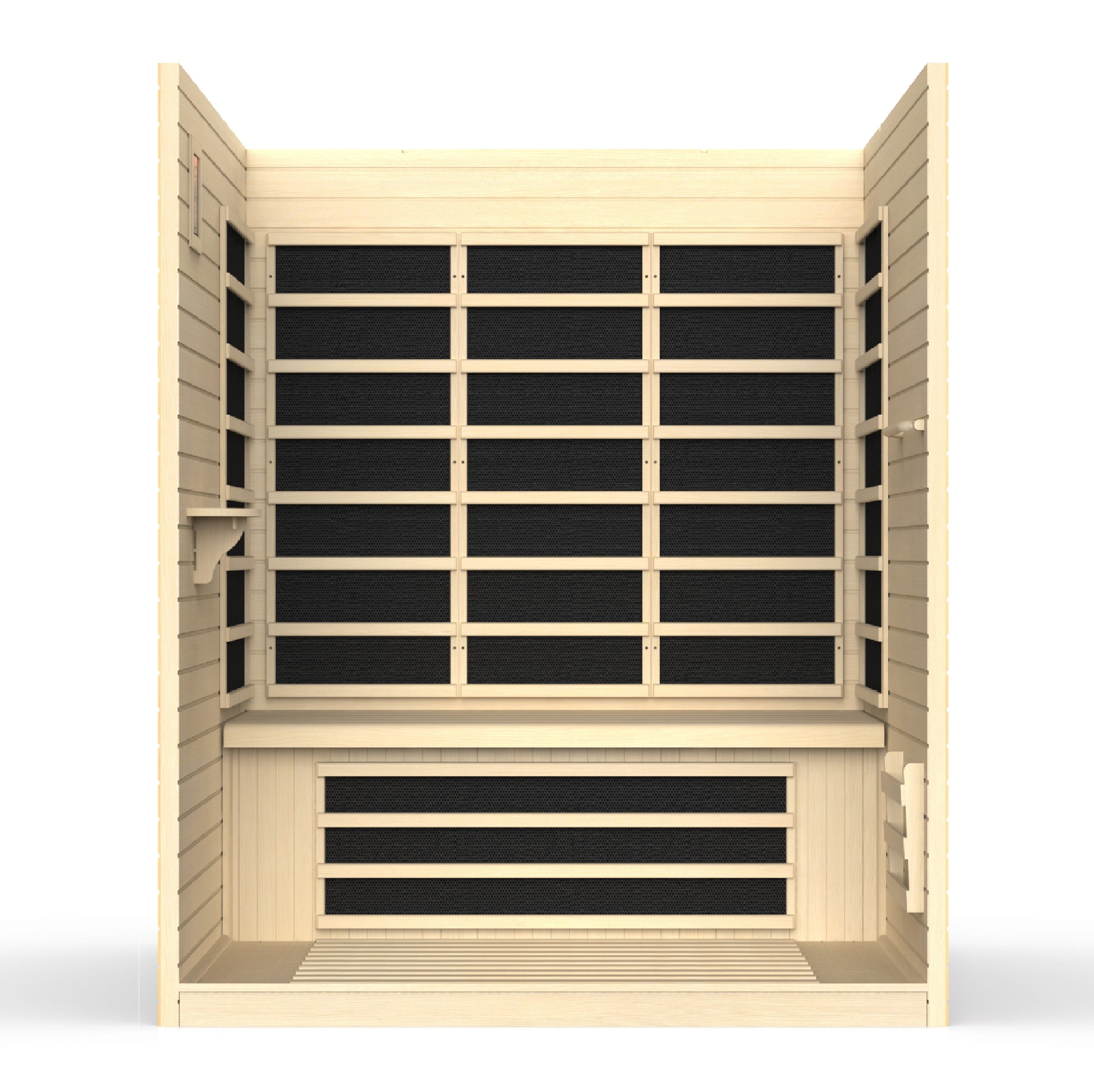 Dynamic Llumeneres 2-person Ultra Low EMF (Under 3MG) FAR Infrared Sauna (Canadian Hemlock)