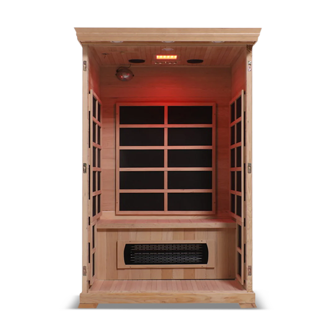 HealthSmart - Hemlock 2-person Infrared Sauna