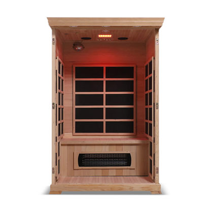 HealthSmart - Hemlock 2-person Infrared Sauna