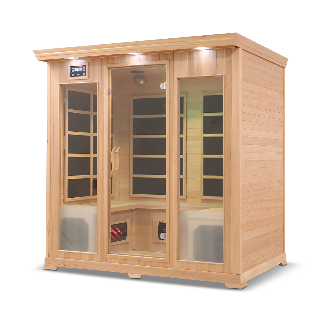 HealthSmart - Hemlock 4-person Infrared Sauna