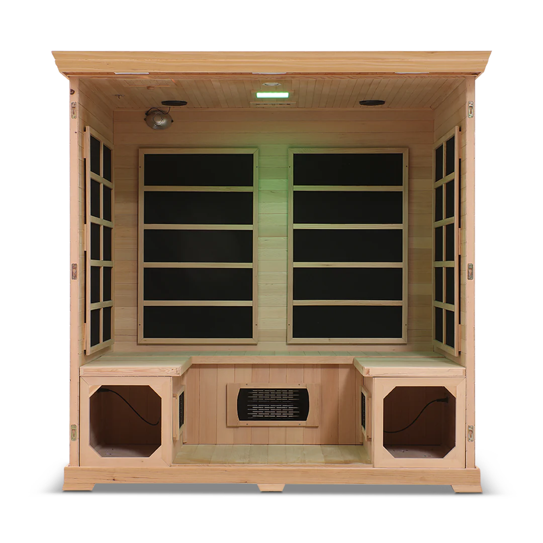 HealthSmart - Hemlock 4-person Infrared Sauna