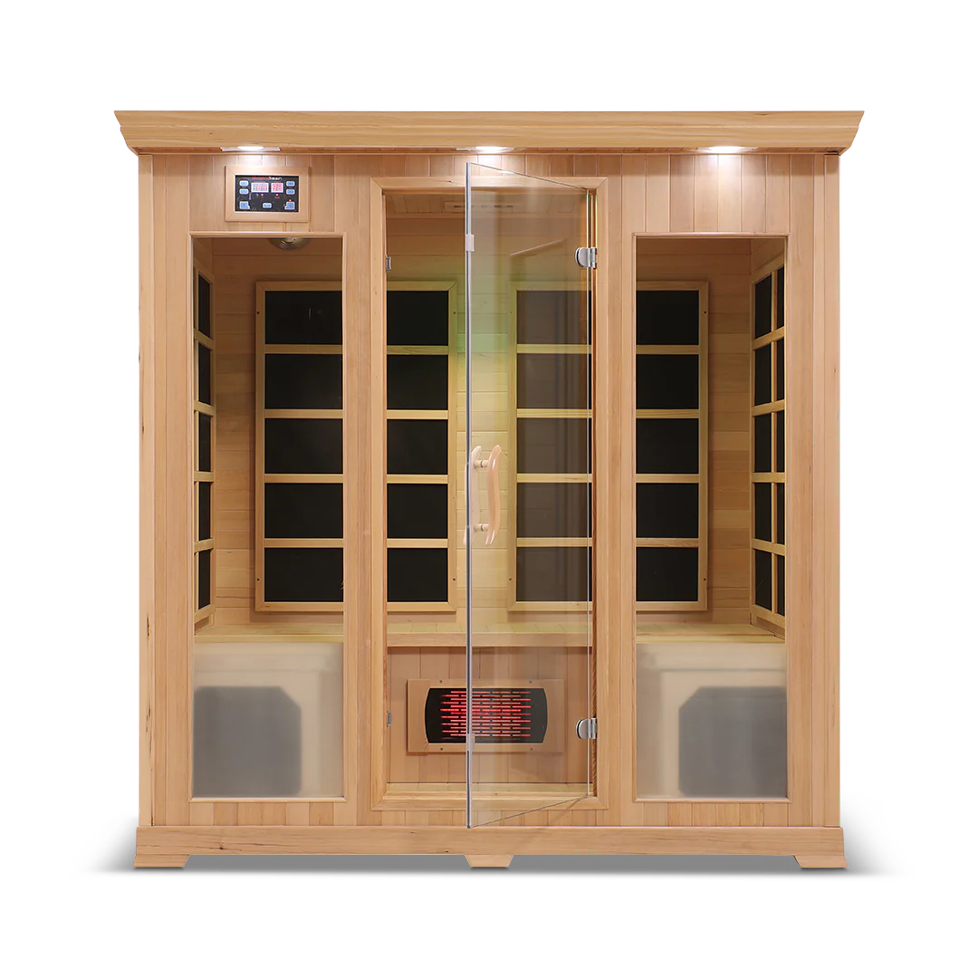 HealthSmart - Hemlock 4-person Infrared Sauna