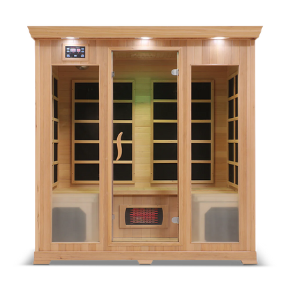 HealthSmart - Hemlock 4-person Infrared Sauna