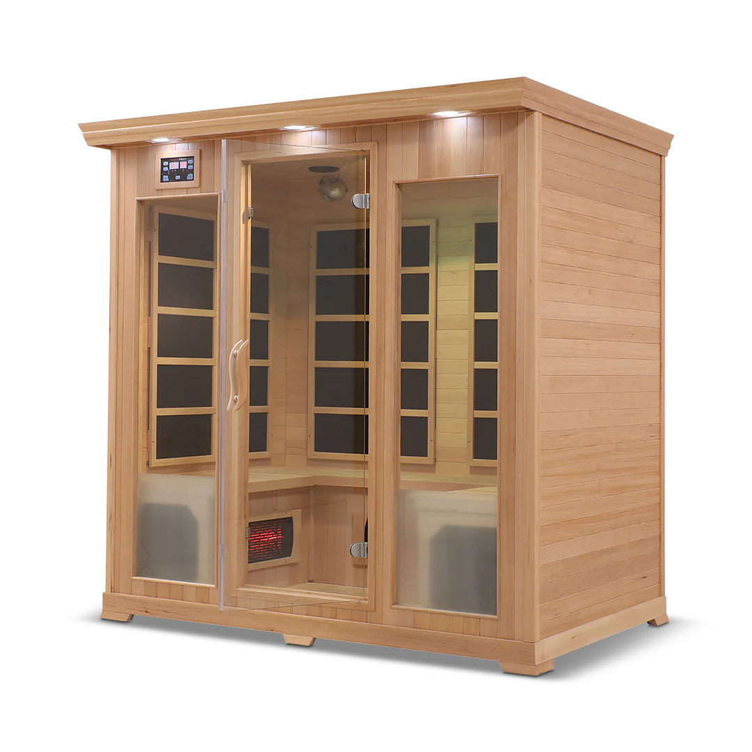 HealthSmart - Hemlock 4-person Infrared Sauna