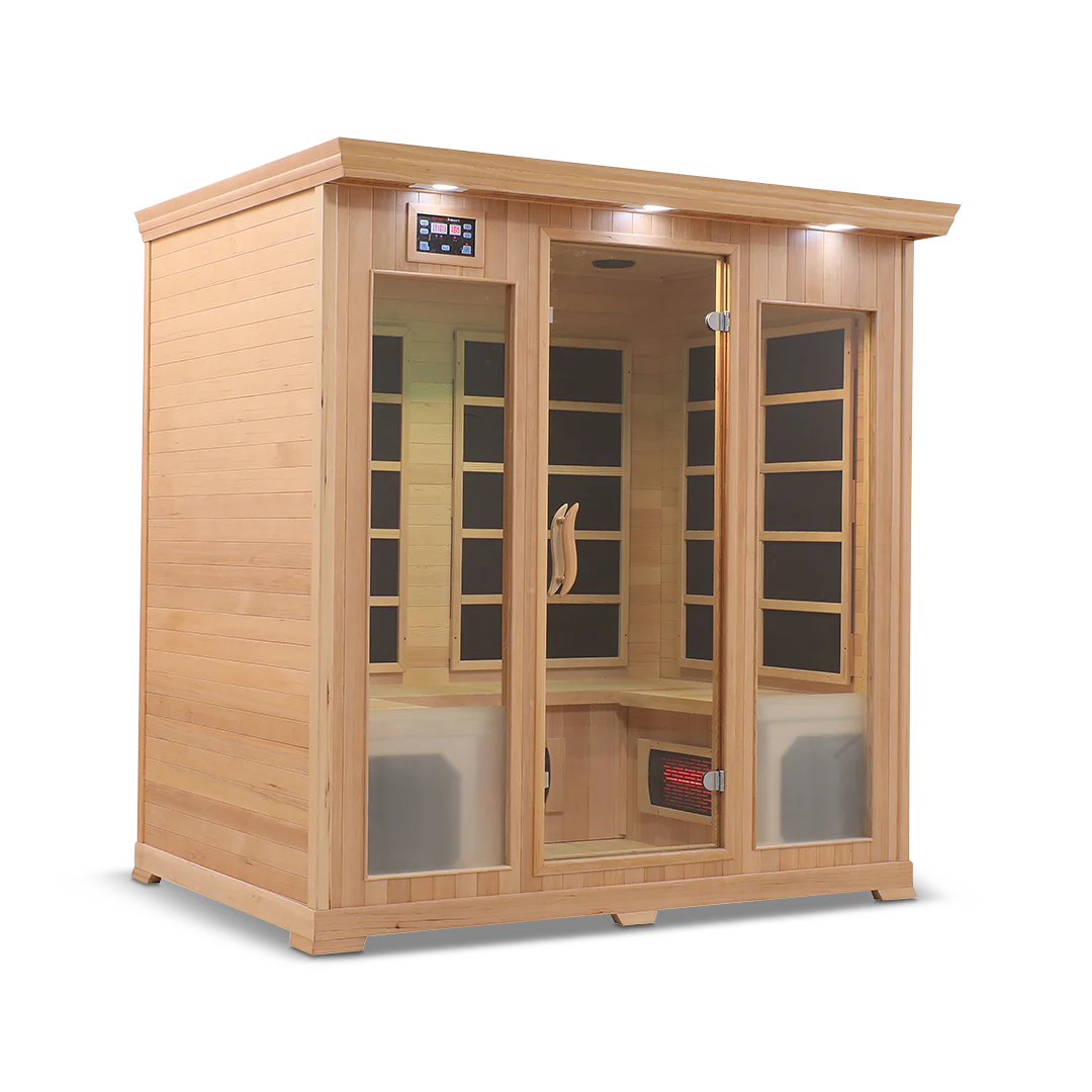 HealthSmart - Hemlock 4-person Infrared Sauna