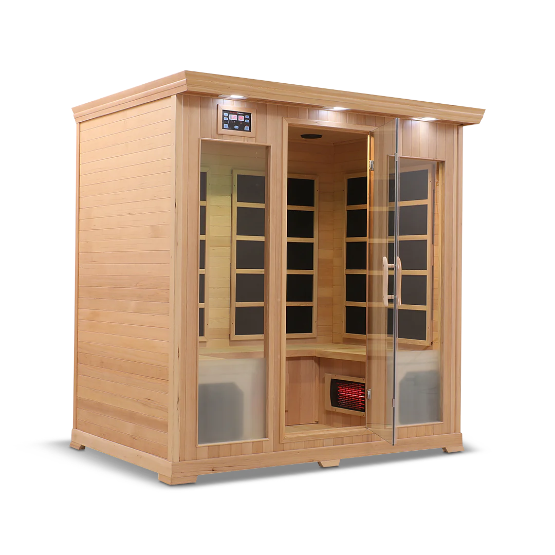 HealthSmart - Hemlock 4-person Infrared Sauna