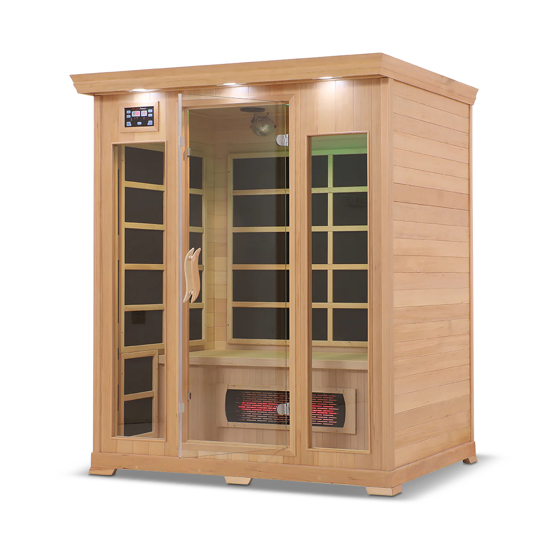 HealthSmart - Hemlock 3-person Infrared Sauna