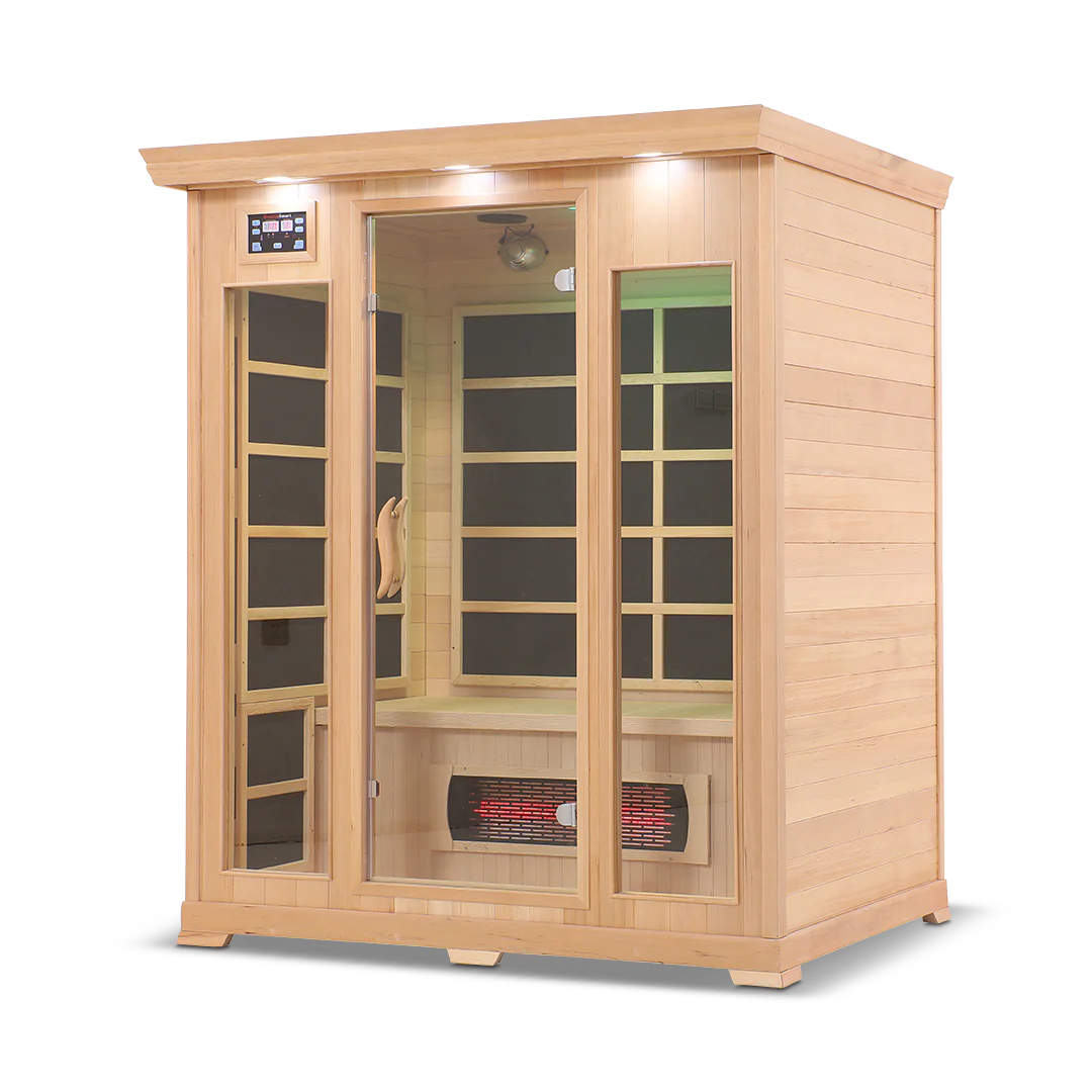 HealthSmart - Hemlock 3-person Infrared Sauna