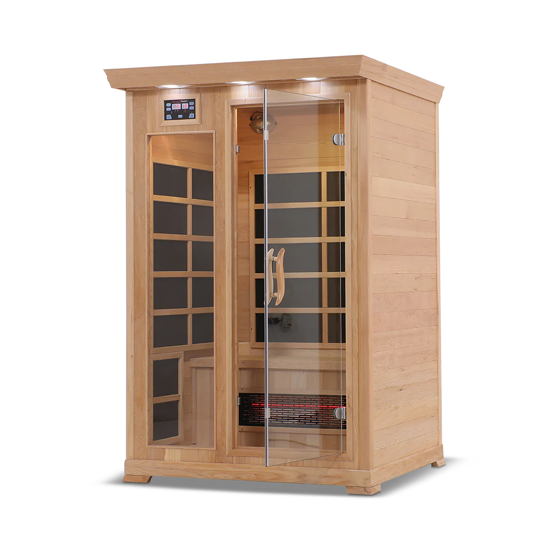 HealthSmart - Hemlock 2-person Infrared Sauna