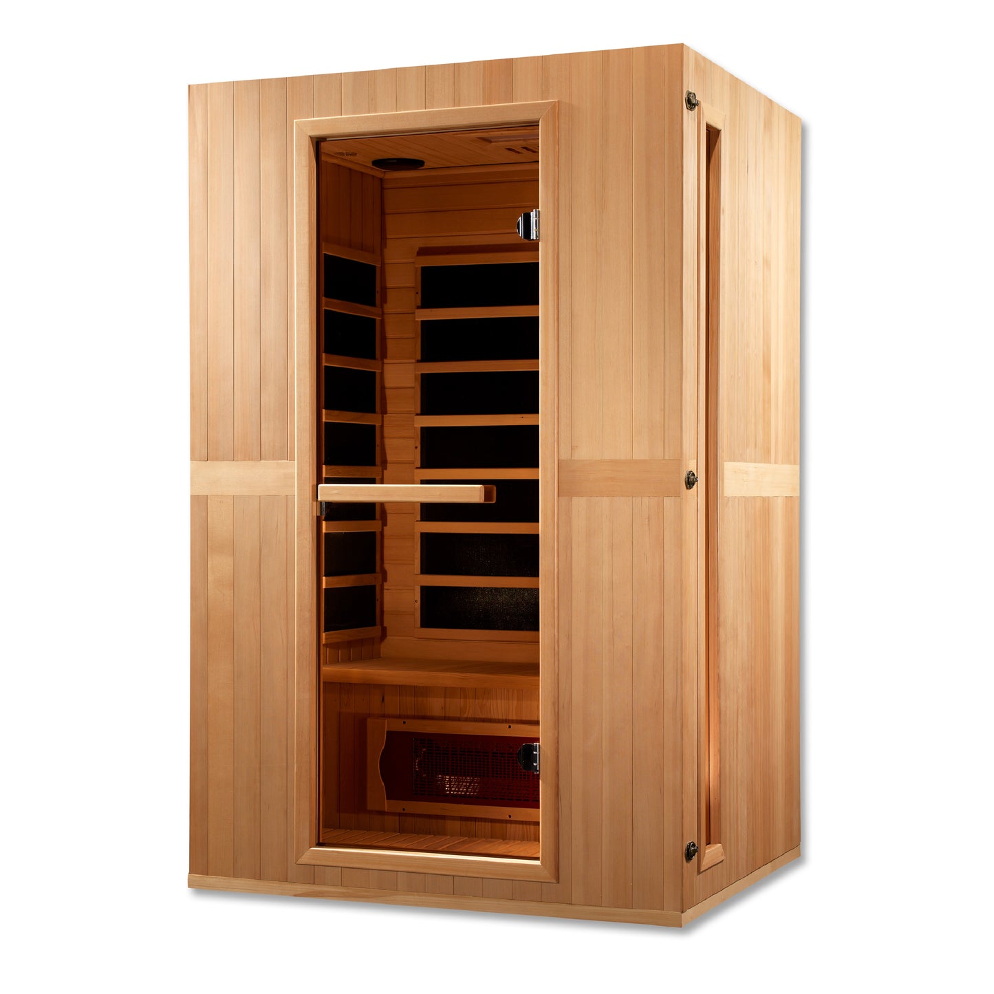 Maxxus Serenity 2-Person Low EMF (Under 8MG) FAR Infrared Sauna (Canadian Hemlock)