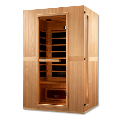 Maxxus Serenity 2-Person Low EMF (Under 8MG) FAR Infrared Sauna (Canadian Hemlock)