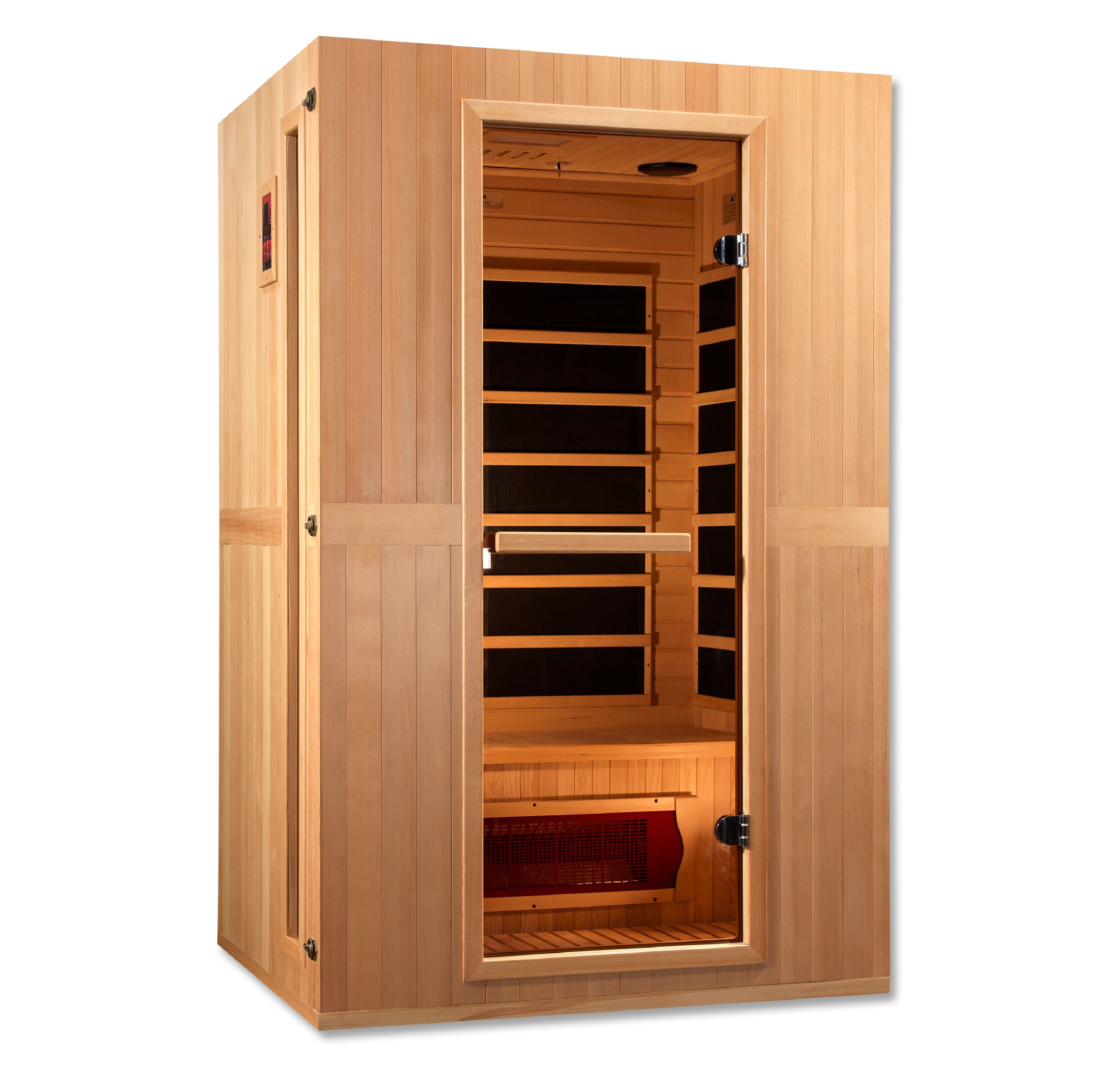 Maxxus Serenity 2-Person Low EMF (Under 8MG) FAR Infrared Sauna (Canadian Hemlock)