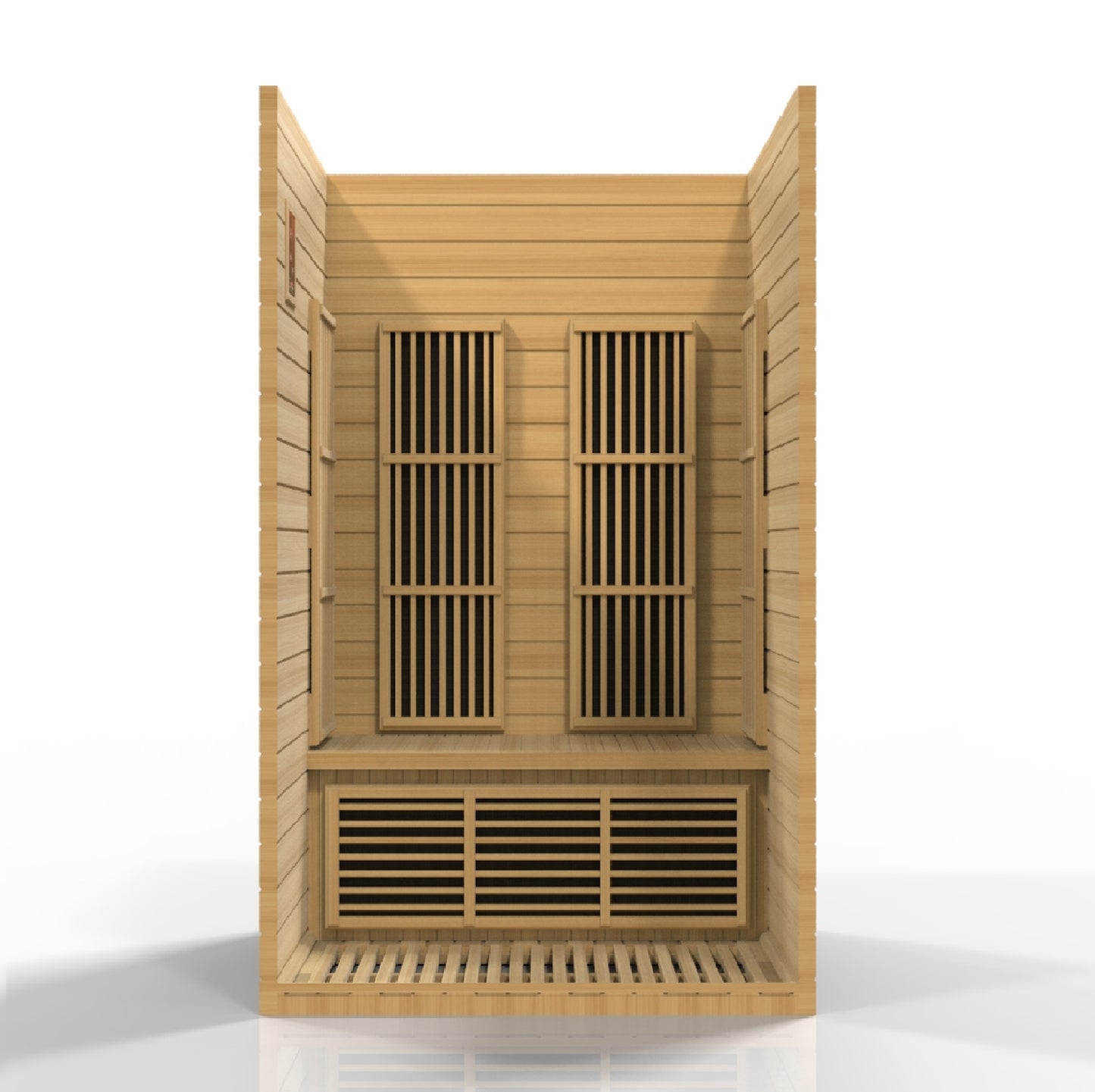 Maxxus Seattle 2-Person Low EMF (Under 8MG) FAR Infrared Sauna (Canadian Hemlock)