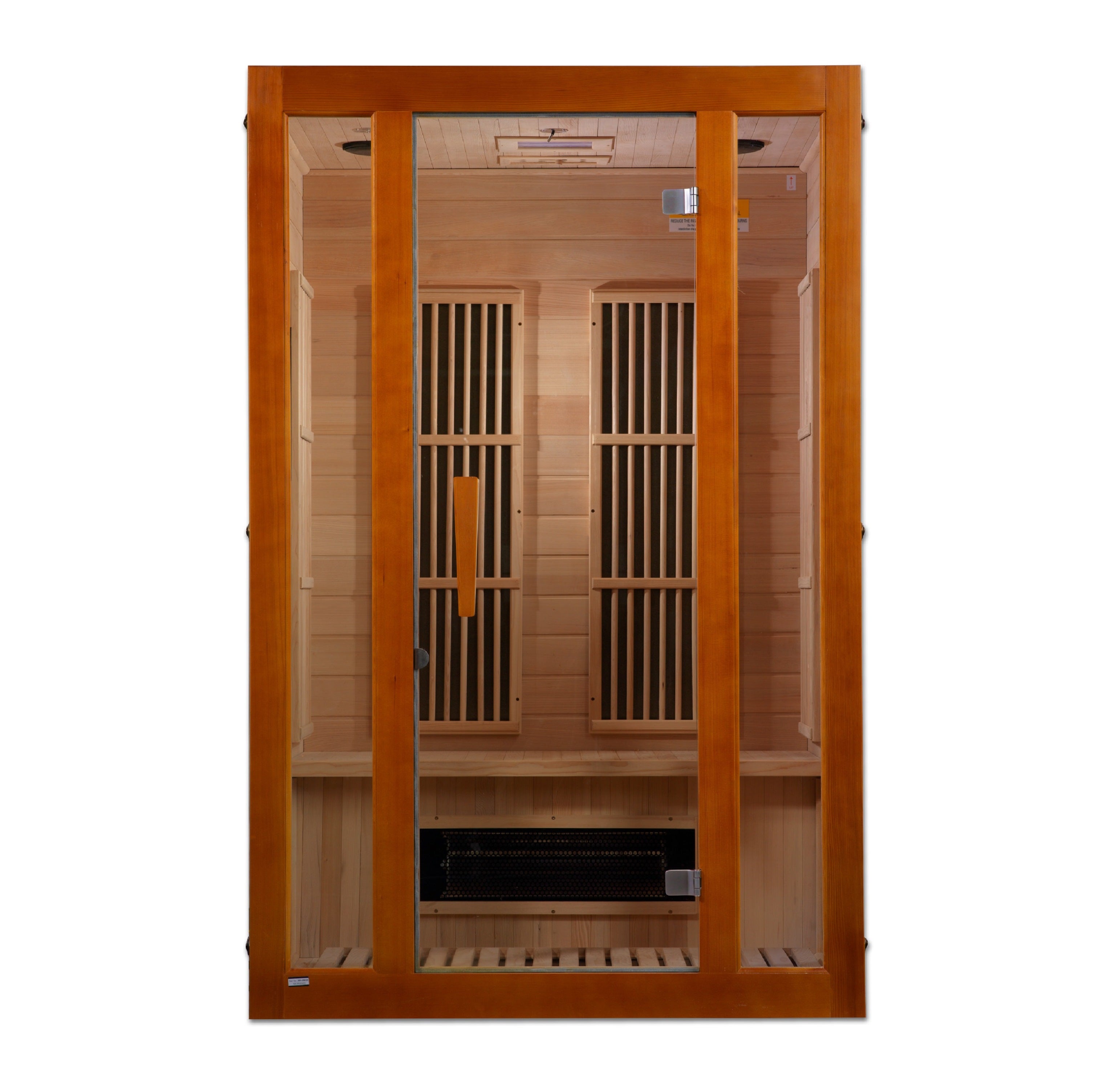 Maxxus Aspen - 2-Person Low EMF (Under 8MG) FAR Infrared Sauna (Canadian Hemlock)