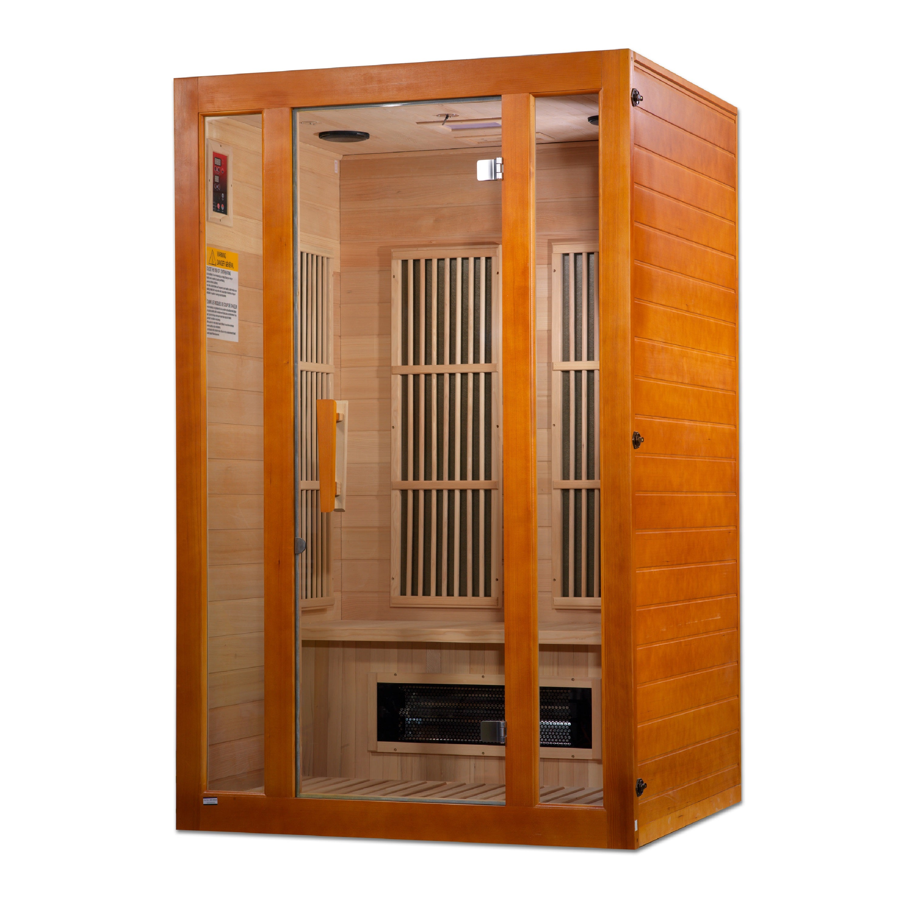 Maxxus Aspen - 2-Person Low EMF (Under 8MG) FAR Infrared Sauna (Canadian Hemlock)