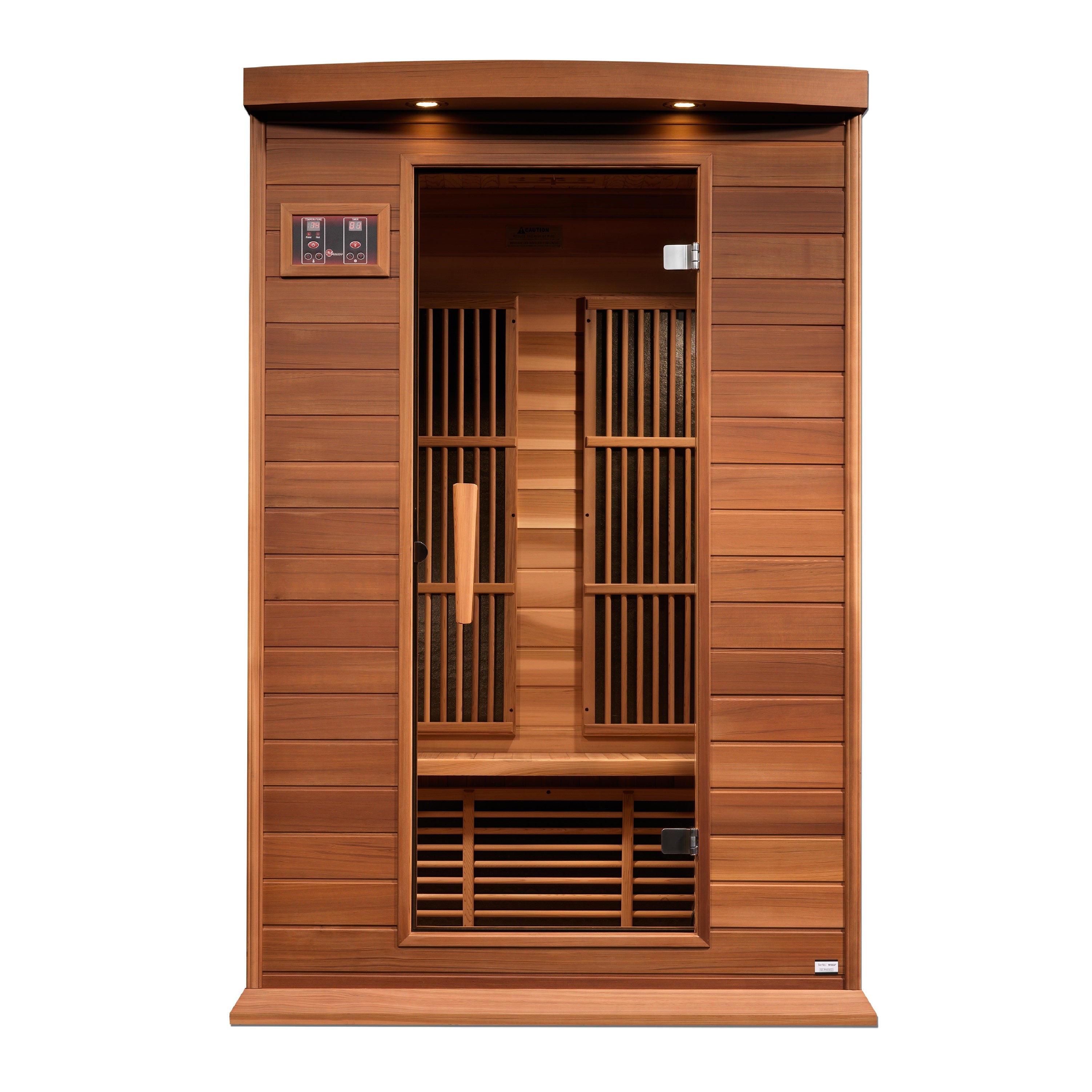 Maxxus 2-Person Low EMF (Under 8MG) FAR Infrared Sauna (Canadian Red Cedar)