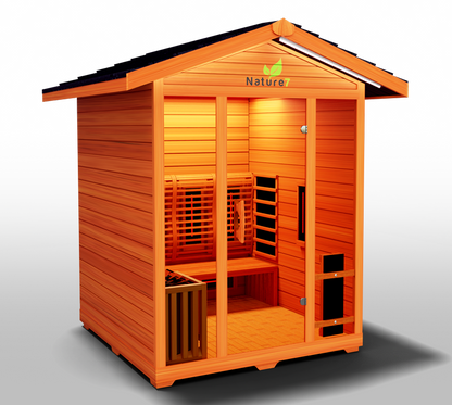 Nature 7 Hybrid Outdoor Sauna (3-4 Person)