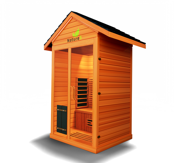 Nature 5 ™ Outdoor Infrared Sauna (2-Person)